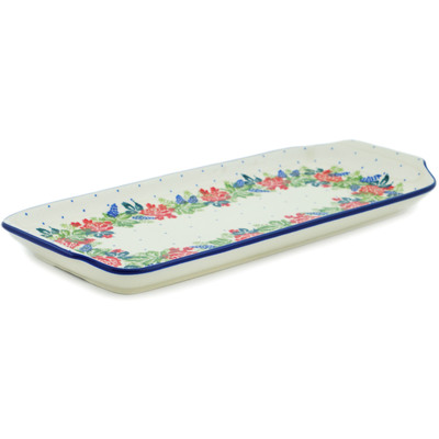 Platter with Handles 13"