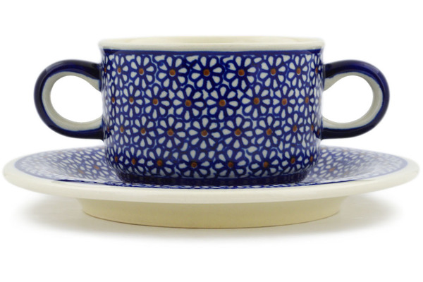 Bouillon Cup with Saucer 13 oz