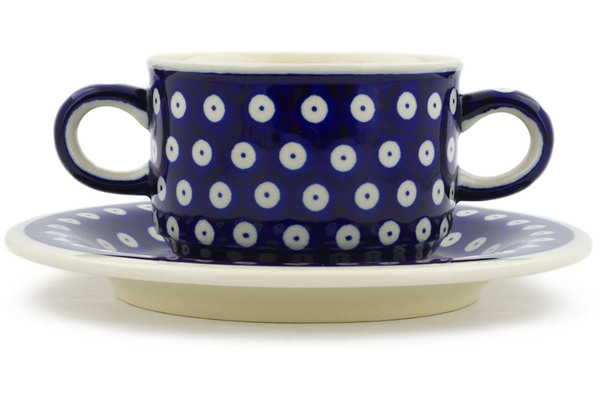 Bouillon Cup with Saucer 13 oz