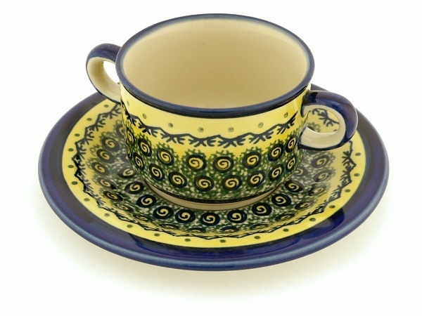 Bouillon Cup with Saucer 13 oz