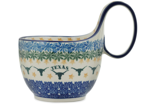 Bowl with Loop-Handle 6"