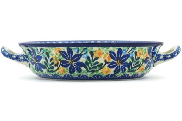 Round Baker with Handles 8"