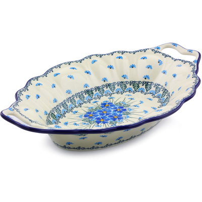 Platter with Handles 13"