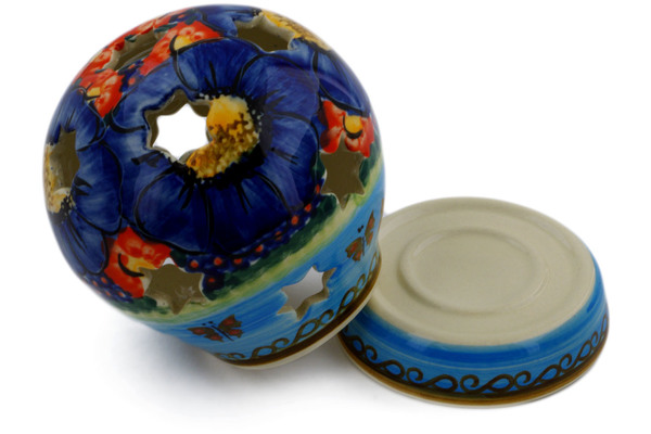 Globe Shaped Candle Holder 5"