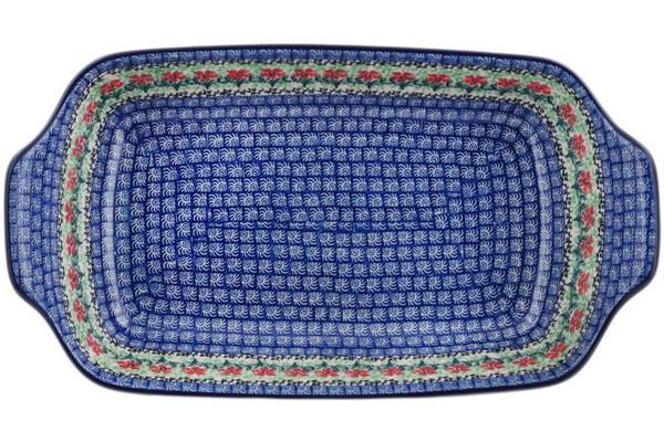 Rectangular Baker with Handles 14"