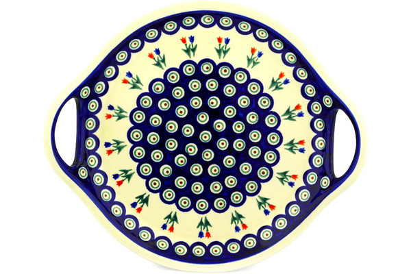 Tray with Handles 13"