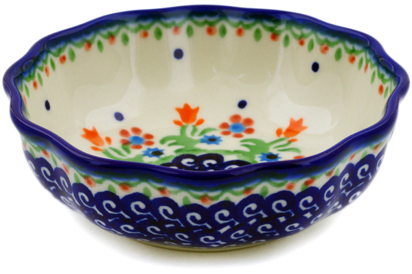 Scalloped Fluted Bowl 5"