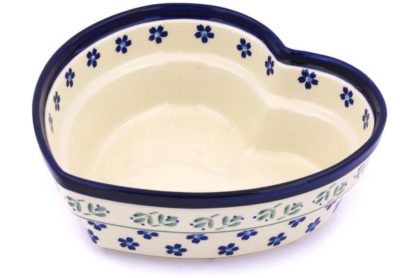 Heart Shaped Bowl 9"