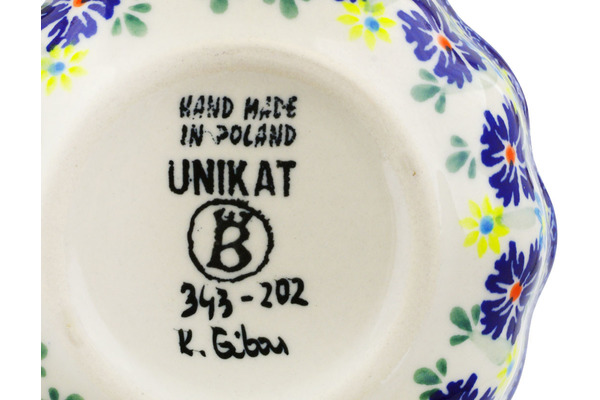 Scalloped Fluted Bowl 5"