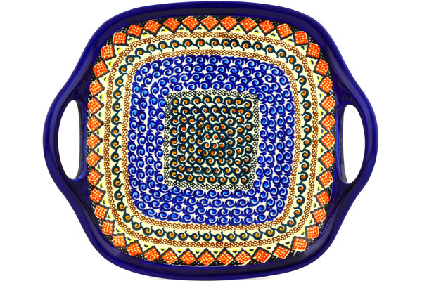 Tray with Handles 10"