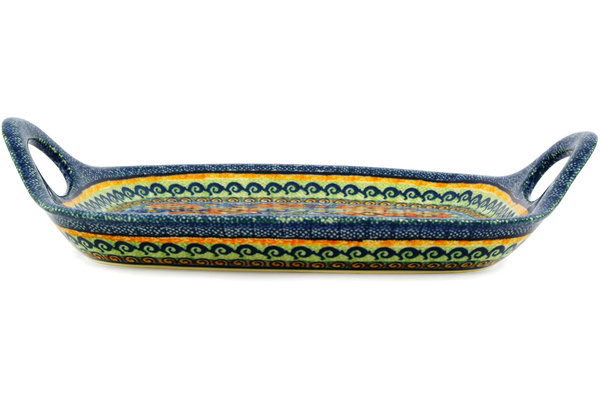 Tray with Handles 10"