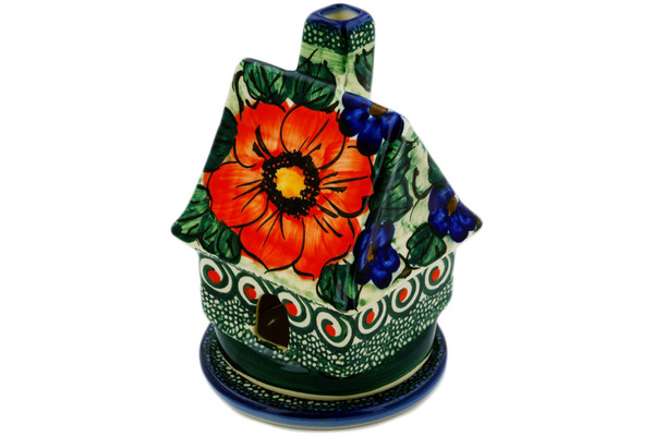 House Shaped Candle Holder 5"