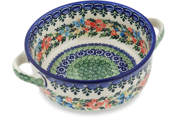 Round Baker with Handles 8"