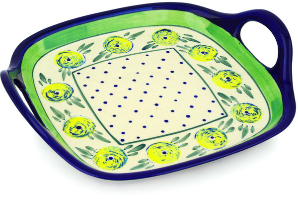 Tray with Handles 10"