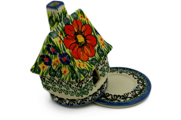 House Shaped Candle Holder 5"