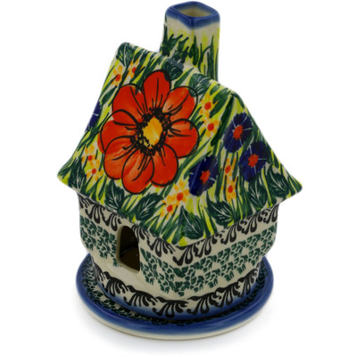 House Shaped Candle Holder 5"