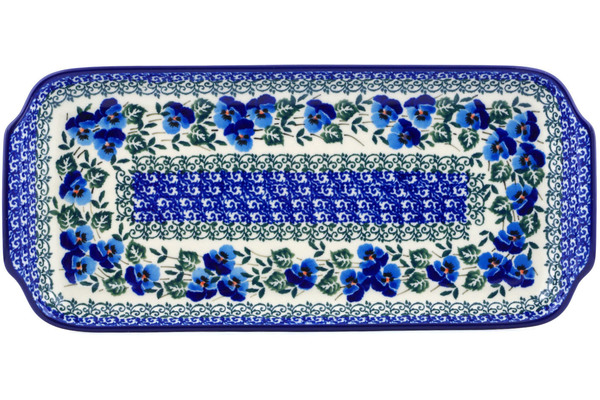 Platter with Handles 13"