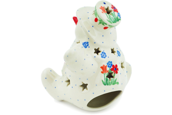 Snowman Candle Holder 4"