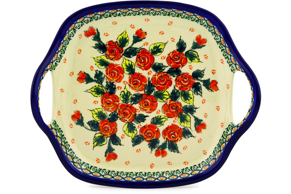 Tray with Handles 10"