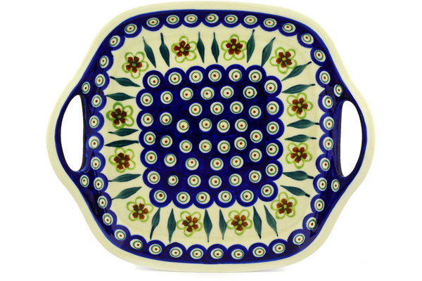 Tray with Handles 10"