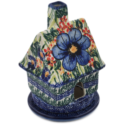 House Shaped Candle Holder 5"