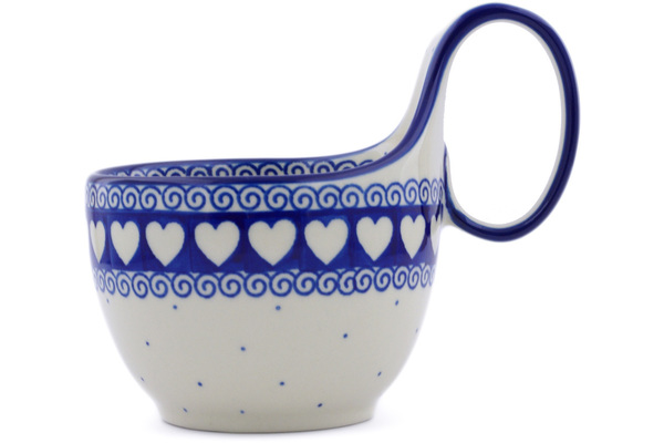 Bowl with Loop-Handle 6"