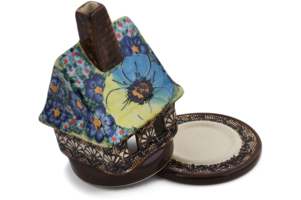 House Shaped Candle Holder 5"