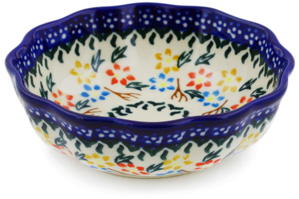 Scalloped Fluted Bowl 5"