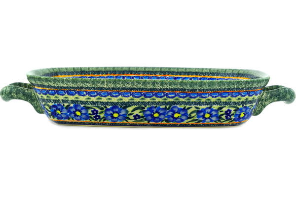 Rectangular Baker with Handles 18"