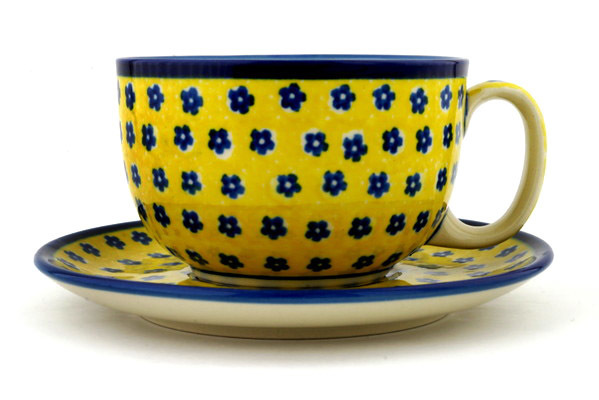 Cup with Saucer 13 oz