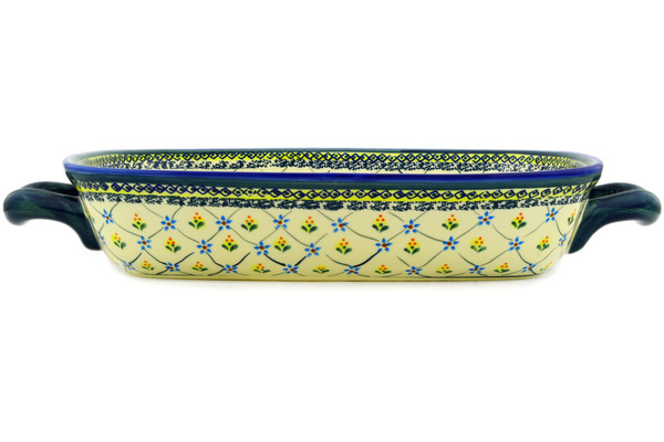 Rectangular Baker with Handles 18"