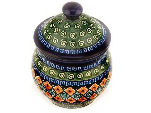Jar with Lid 7"