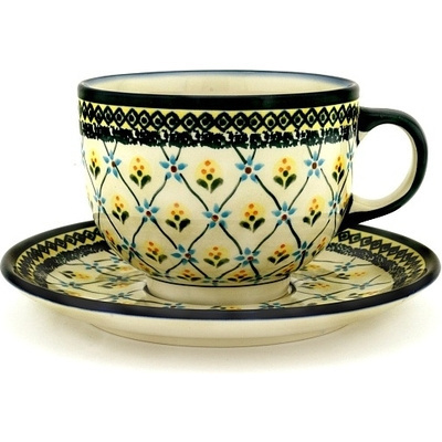Cup with Saucer 18 oz