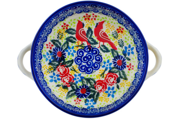 Round Baker with Handles 8"