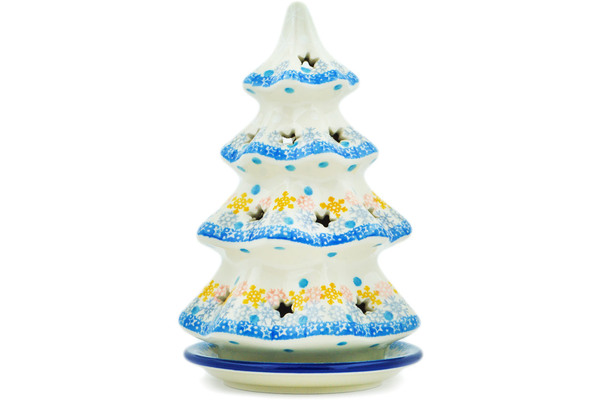 Christmas Tree Candle Holder 8"