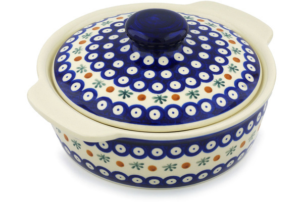 Baker with Cover with Handles 11"