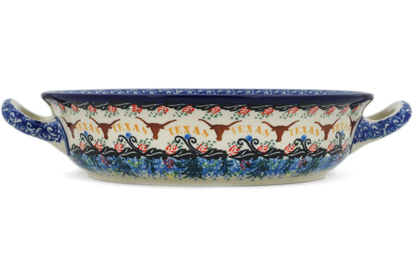 Round Baker with Handles 10"