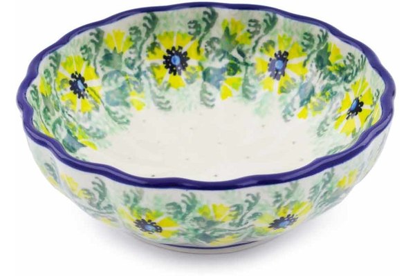 Scalloped Fluted Bowl 5"