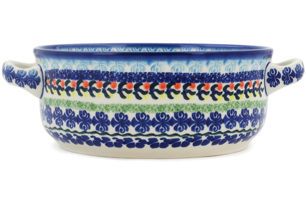 Round Baker with Handles 8"