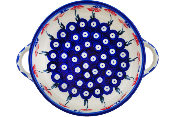 Round Baker with Handles 8"