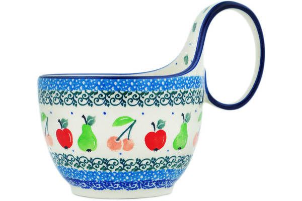 Bowl with Loop-Handle 6"