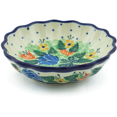 Scalloped Fluted Bowl 5"