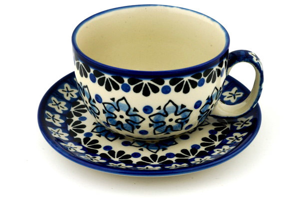 Cup with Saucer 13 oz