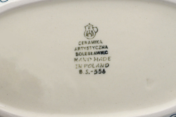 Oval Baker with Handles 9"