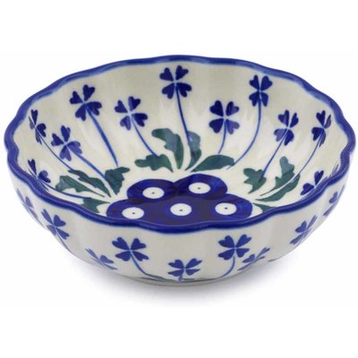 Scalloped Fluted Bowl 5"