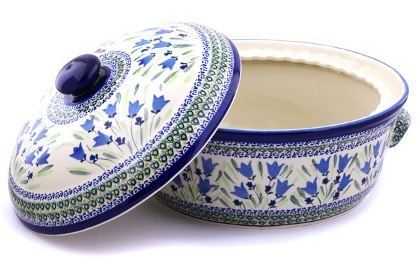 Baker with Cover with Handles 15"