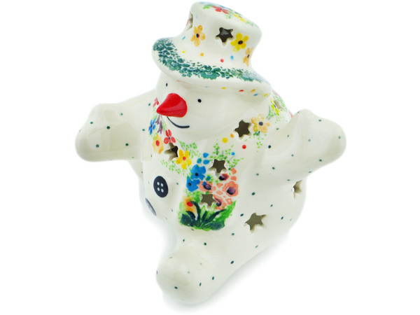 Snowman Candle Holder 4"