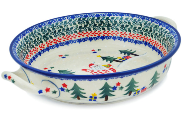 Round Baker with Handles 10"