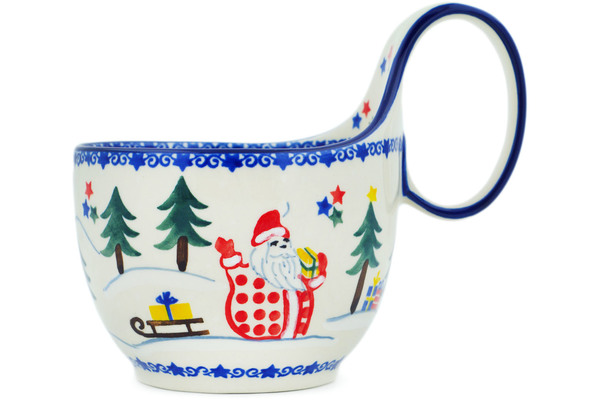 Bowl with Loop-Handle 6"