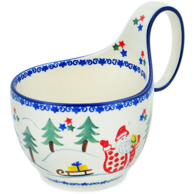 Bowl with Loop-Handle 6"